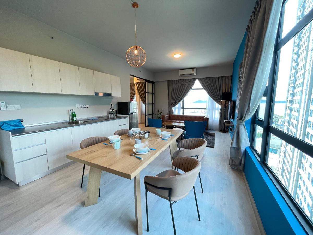 Seaview Luxury Condo Homestay 2Bed 2Bath Jesselton Quay By R2 Residence 코타키나발루 외부 사진