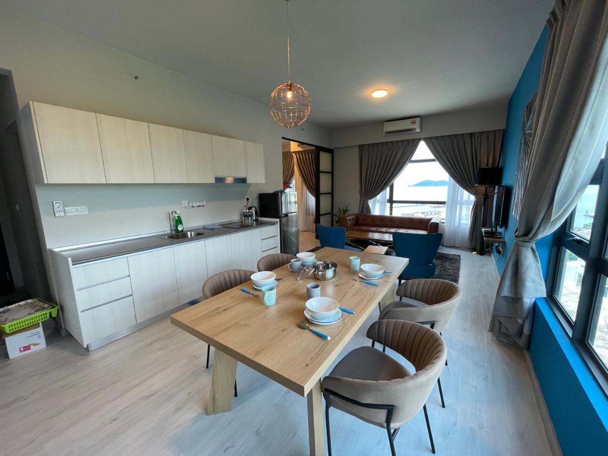 Seaview Luxury Condo Homestay 2Bed 2Bath Jesselton Quay By R2 Residence 코타키나발루 외부 사진