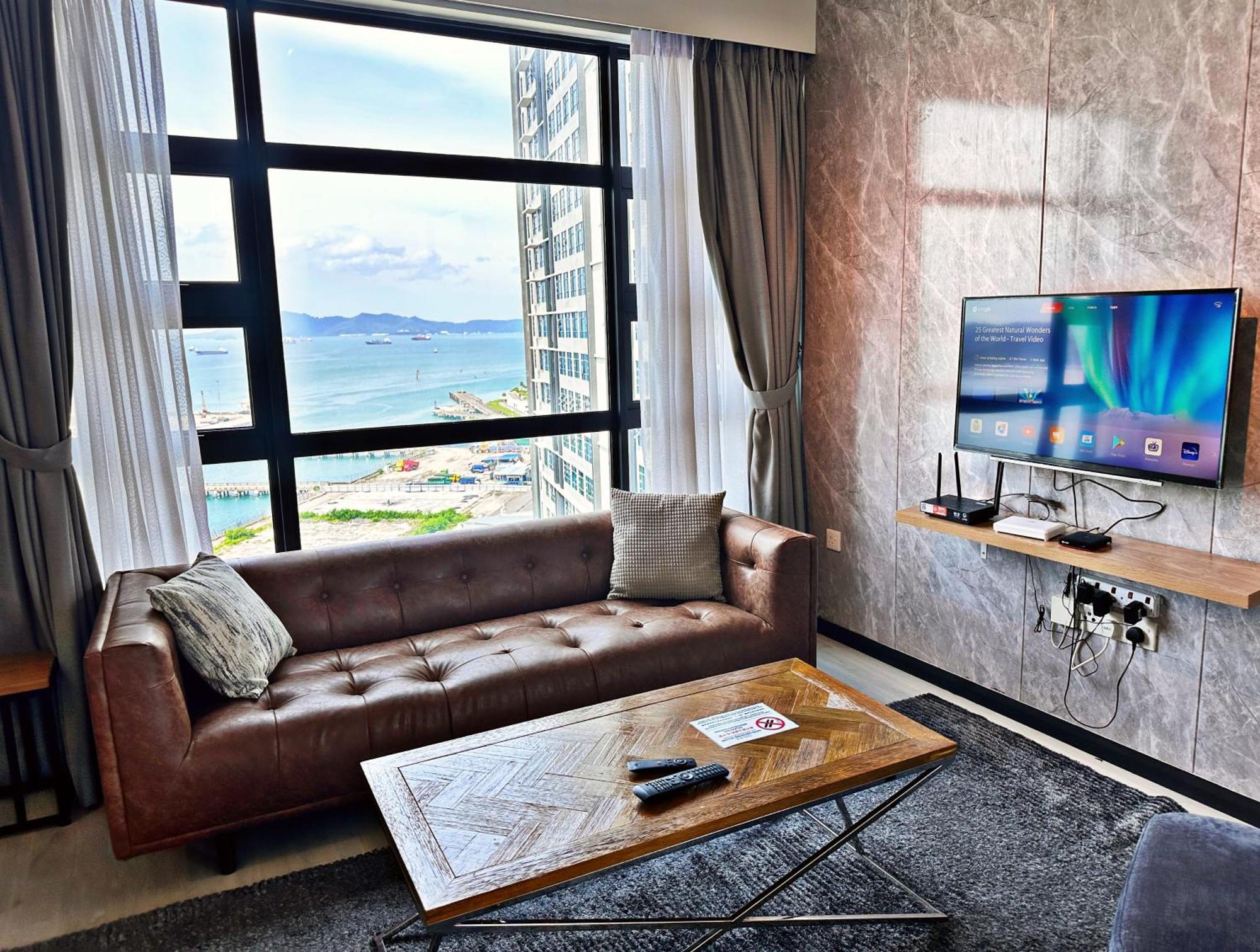 Seaview Luxury Condo Homestay 2Bed 2Bath Jesselton Quay By R2 Residence 코타키나발루 외부 사진